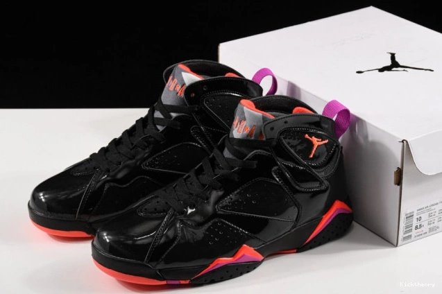 Kick Theory Retro Air Black Patent Jordan 313358-006 7 0825